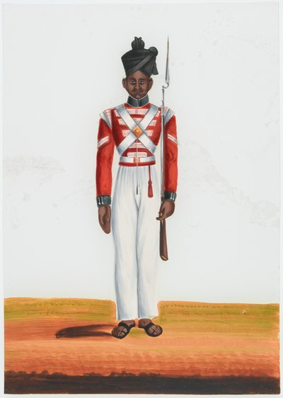 2. Martin Taburu Havildar, Madras Ordusu by Unknown artist