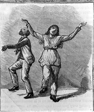 Dans eden bir çift Shaker. by Unknown artist