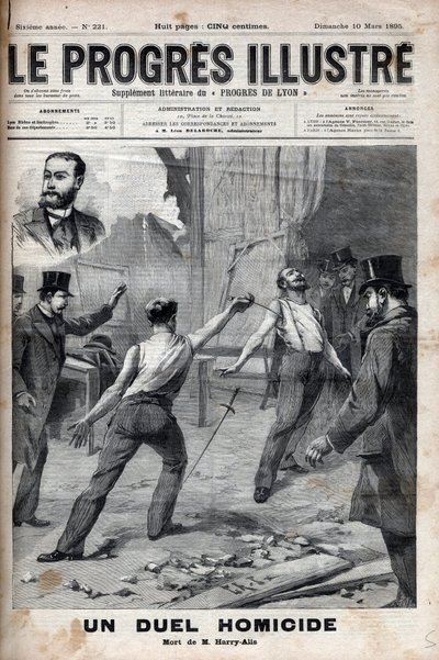 Bir cinayet düellosu - 1 Mart 1895