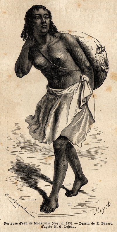 Samhariyalı bir kadın (Etiyopya) olan Monkoullo