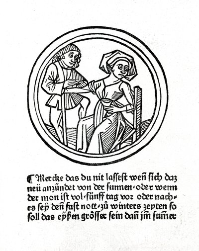 Bir kadın kanıyor. Hyeronimus Braunschweig