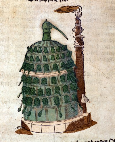 Simya: Athanor fırını, Pietro Andrea Mattioli