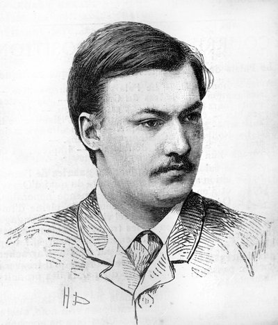 Alexander Glazounov (veya Glazunoff veya Glazunow) Rus besteci (1865-1936). by Unknown artist