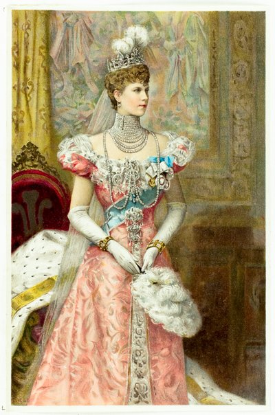 Alexandra, Galler Prensesi, 1900 civarı by Unknown Artist