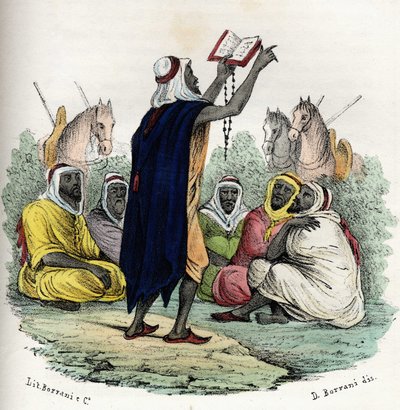 Cezayir. Emir Abdül Kader (Abd-el-Kader veya ibn Muhyi al-Din al-Hasani (al Din al-Hasani) (1808-1883) 1832