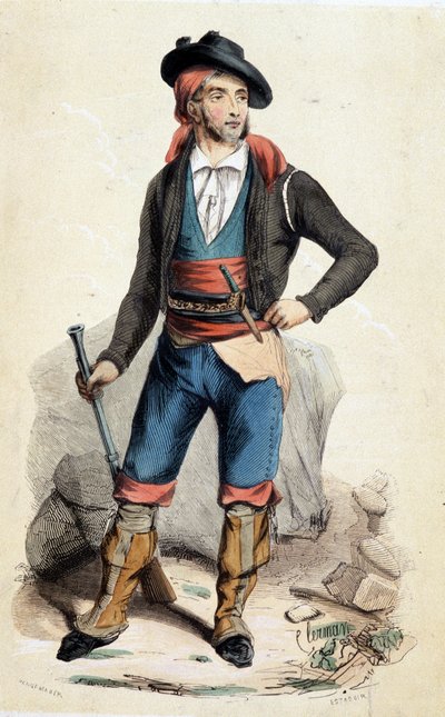 Endülüslü kaçakçı (kostüm) by Unknown artist