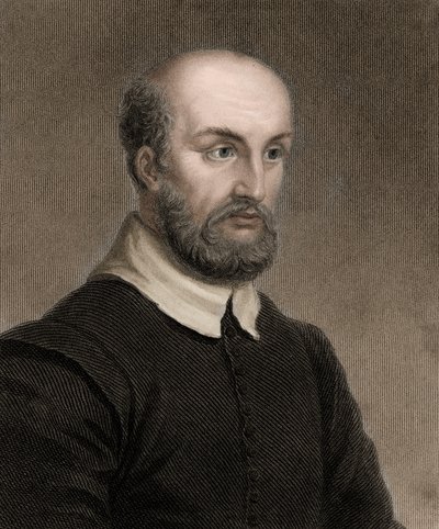 Andrea Palladio (1508-1580) - gravür - 19. yüzyıl by Unknown artist