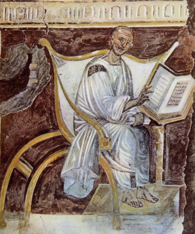 Anonim (6. yüzyıl civarında). Aziz Augustine