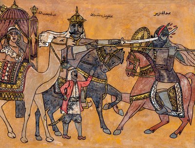 Anrar, şair ve savaşçı. tarih yok, resim by Unknown Artist