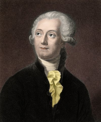 Antoine Laurent Lavoisier (1743-1794) - gravür - 19. yüzyıl by Unknown artist