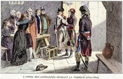 Terör Sırasında Hükümlülerin Temyizi (1793-1794) by Unknown artist