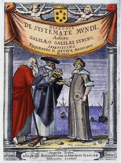 Aristoteles, Ptolemy ve Nicolas Copernicus (Nicolaus Copernicus by Unknown artist