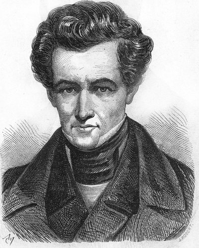 Armand Carrel (1800-1836), Fransız gazeteci. by Unknown artist