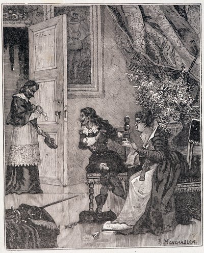 Marie de Medicis davasını savunurken, kardinal içeri girdi (Journee des dupes), Kenouillac