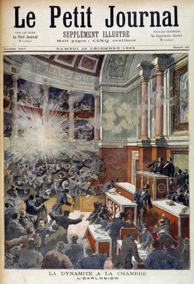 Temsilciler Meclisine Saldırı. Anarşist Auguste Vaillant