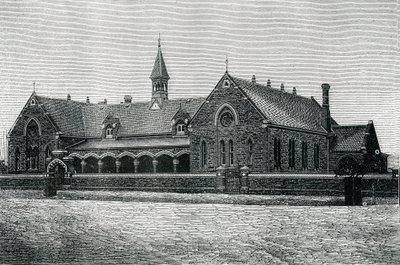 Avustralya: Bir Adelaide Devlet Okulu, 1885 dolayları (gravür) by Unknown artist