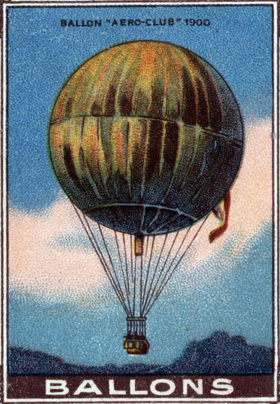 Balon "aero kulübü" ("aero club") by Unknown Artist