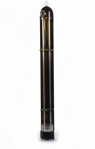 Evangelista Torricelli veya Torricelli (1608 - 1647) tarafından icat edilen barometre (cıva tüpü). Bilim ve Teknoloji Müzesi. Milano by Unknown artist