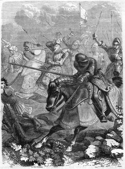 Ginegate veya Guinegatte Savaşı (Fransa), Mahmuzlar Günü, 16 Ağustos by Unknown artist