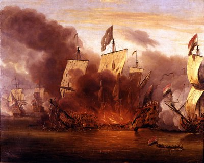 Solebay Savaşı: 7/06/1672. by Unknown artist