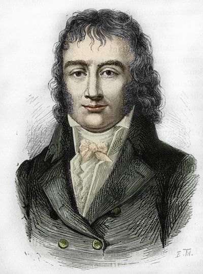 Benjamin Constant, Fransız politikacı ve İsviçre asıllı yazar (1767 - 1830) by Unknown artist