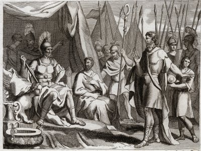 Royaumont İncili, Eski Ahit: Holoferne. Nebuchadnezzar II