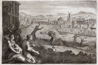 Royaumont İncili, Eski Ahit: Mısır Ebeleri. Firavun, İsrailoğullarının erkek çocuklarını Nil