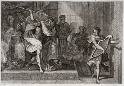 Royaumont İncili, Eski Ahit: Saul, David