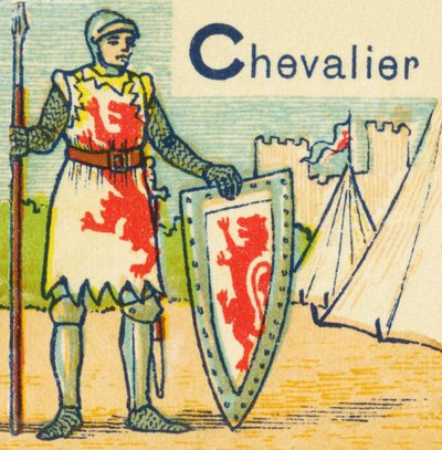 Şövalye olarak C by Unknown artist