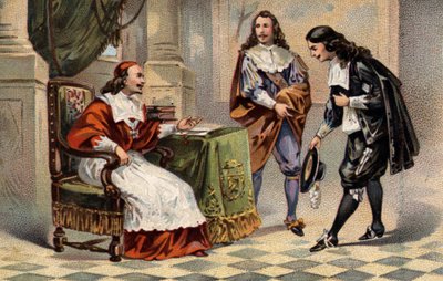 Kardinal Jules Mazarin (Giulio Raimondo Mazzarino veya Mazarino) (1602-1661) Vaftizci Yahya (Jean-Baptiste) Colbert