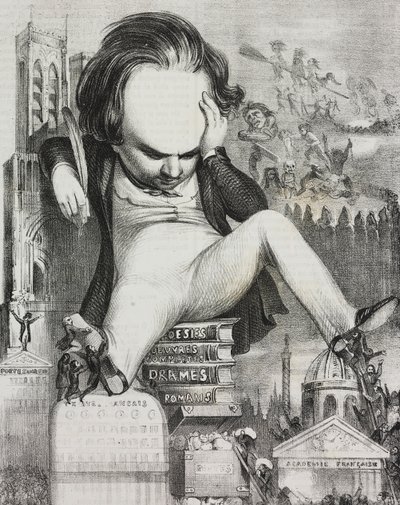 Victor Hugo'nun Karikatürü (1802-1885) by Unknown artist
