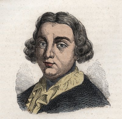Carlo Goldoni (1707-1793), İtalyan oyun yazarı by Unknown artist
