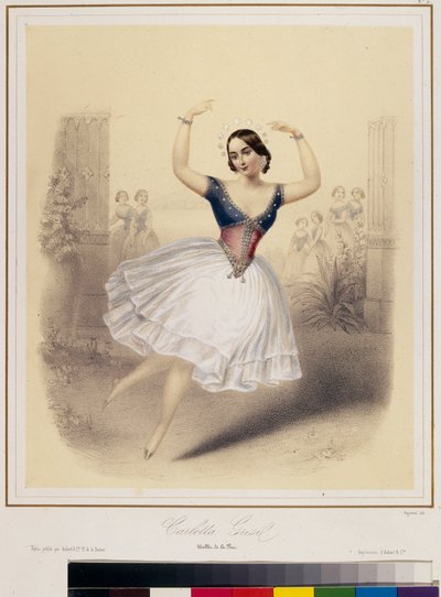 Carlotta Grisi (dansçı by Unknown artist