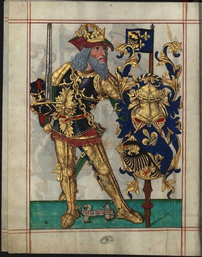 Charlemagne (742-814) - Büyük Charles (Ameiro-Mor