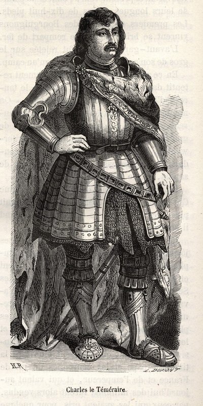 Cesur Charles (1433-1477), Burgonya Dükü. by Unknown artist