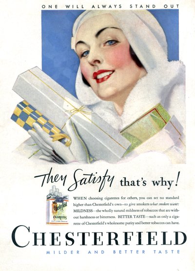 Sigara Chesterfield by Unknown Artist