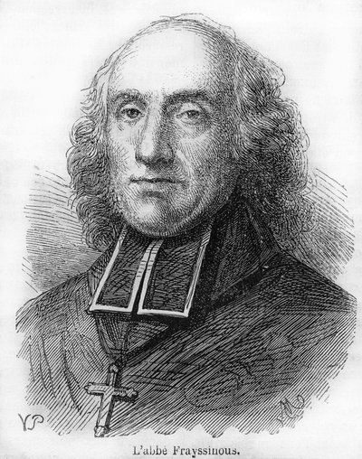 Kont Denis de Frayssinous (1765-1841), Fransız başrahip, Hermopolis piskoposu, dini işler ve kamu eğitimi bakanı. 1844