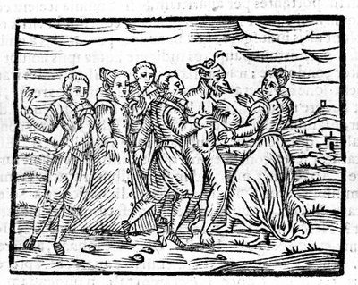 Şeytanla Dans Francesco Guaccio “” Compendium Maleficarum” Milan 1608 by Unknown artist
