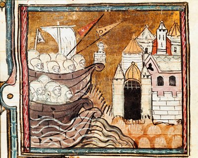 Bir ordunun havlaması. Detay (minyatür by Unknown artist