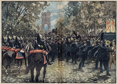 Dreyfus davası - Paris - 2 Ekim by Unknown artist