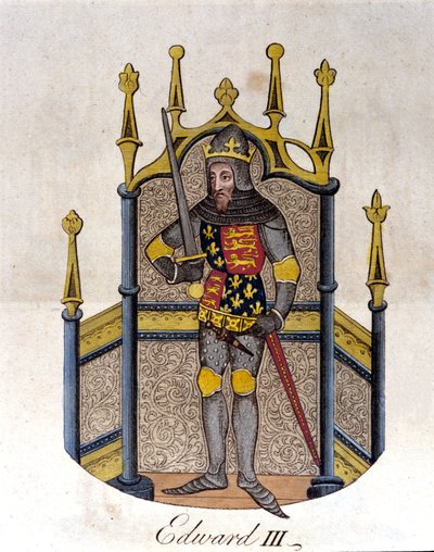 İngiltere Kralı III. Edward (1312-1377). by Unknown artist
