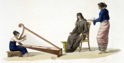 19. yüzyılın başından itibaren gravür. by Unknown artist
