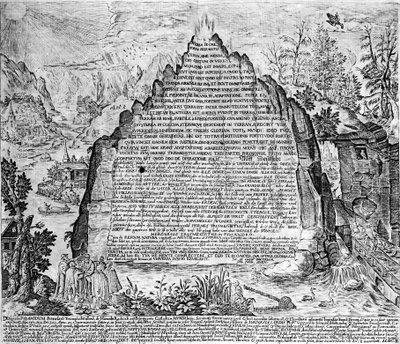"Ebedi Bilgelik Amfitiyatrosu" gravürü. (Sonsuz bilgeliğin amfi tiyatrosu) [Hamburg: s.n. by Unknown artist