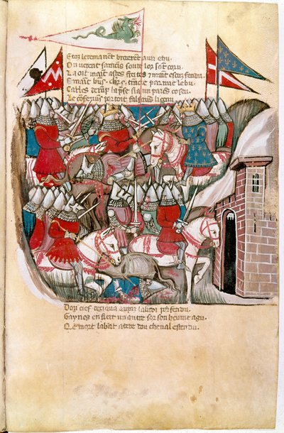 İspanya'ya Giriş (Minyatür by Unknown artist