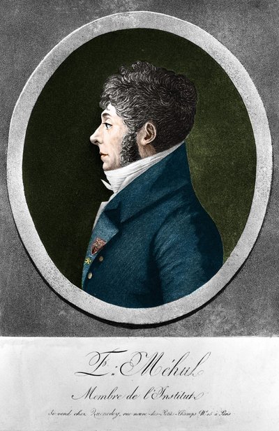Etienne Mehul, Fransız besteci ve orgcu (1763-1817). by Unknown artist