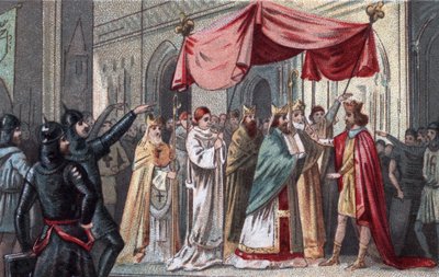 Eudes (Odon) (v. 860 - 898), Paris ve Troyes Kontu, Fransa Kralı seçildi. by Unknown artist