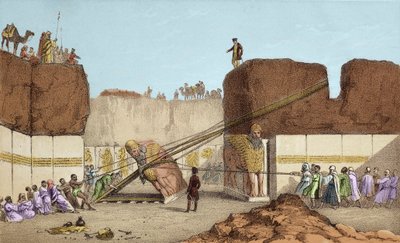 Nineveh (Nineveh) Kazıları - Henri Layard (19. yüzyılda Mezopotamya