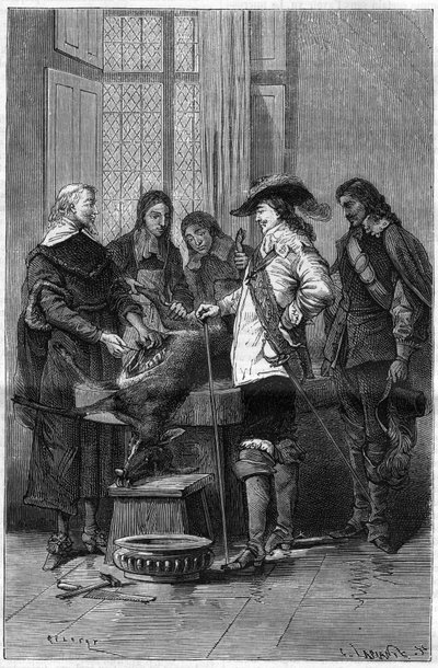 William Harvey (1578-1657), İngiliz doktorun İngiltere kralı Charles I Stuart