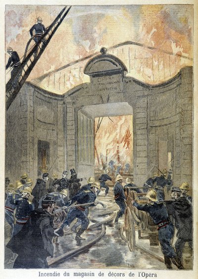 Operanın dekorhanesinde çıkan yangına itfaiye ekipleri müdahale etti. 1894