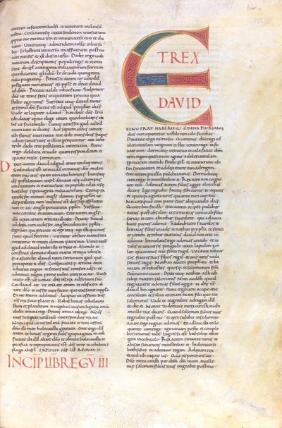 Kralların İlk Kitabı. Capulet, Kral David